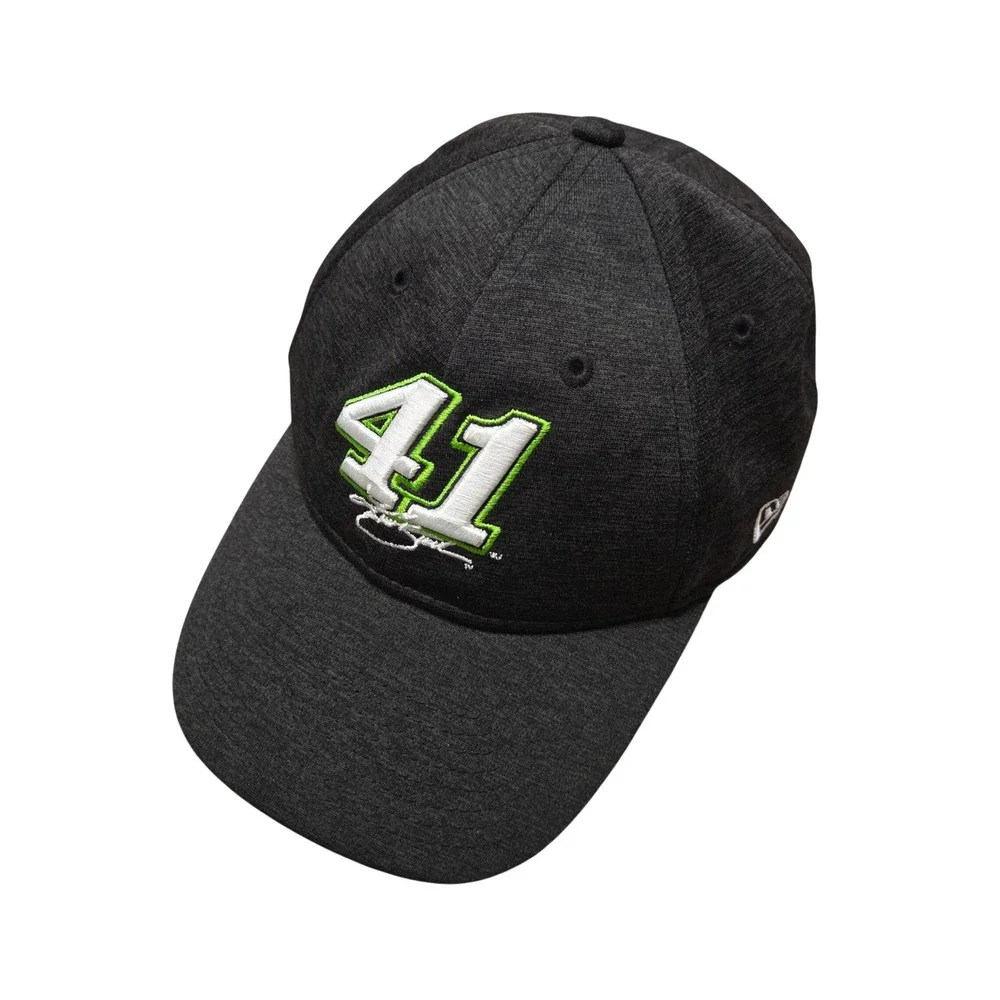 New Era 9TWENTY Kurt‎ Busch 41 NASCAR Hat Womens Grey Adjustable Strapback Cap